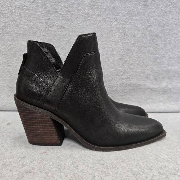 Crown Vintage Stavie Heeled Booties Size 10 - Picture 1 of 9